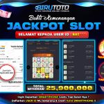 Bukti JP Slot Mahjong Ways BIRUTOTO 31 Oktober 2025 Rp 25.900.000, – LUNAS