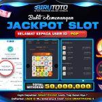 Bukti JP Slot Mahjong Ways BIRUTOTO 31 Oktober 2025 Rp 50.000.000, – LUNAS