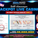 Bukti JP Live Casino Baccarat BIRUTOTO 26 Oktober 2025 Rp.40.000.000,- LUNAS